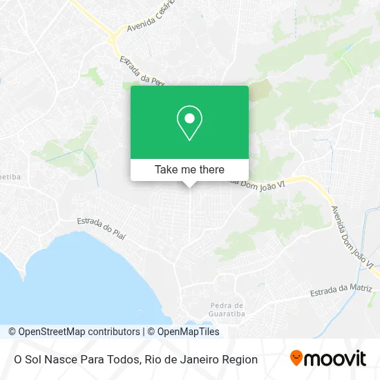 O Sol Nasce Para Todos map