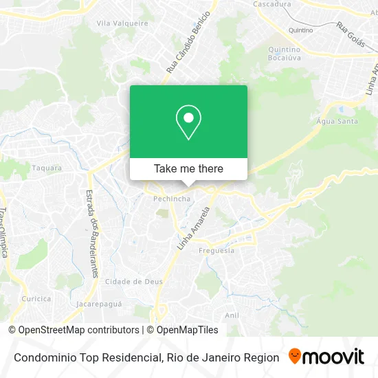 Condominio Top Residencial map