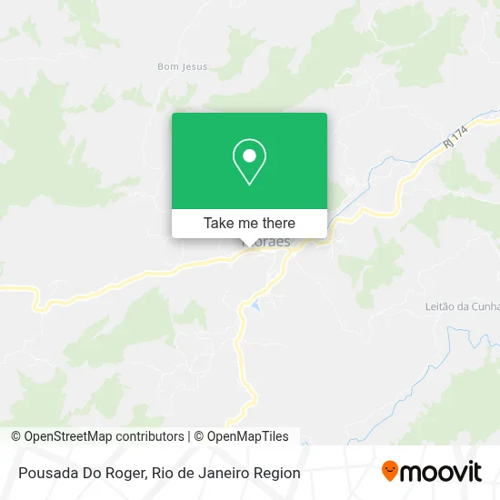 Pousada Do Roger map
