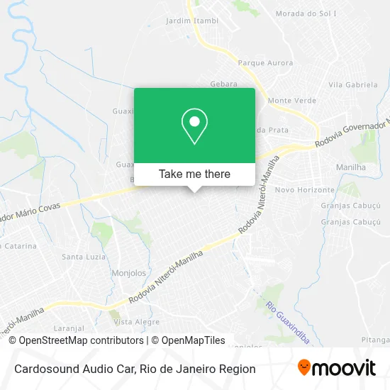 Cardosound Audio Car map