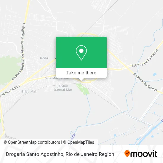 Drogaria Santo Agostinho map