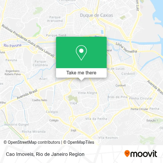 Cao Imoveis map