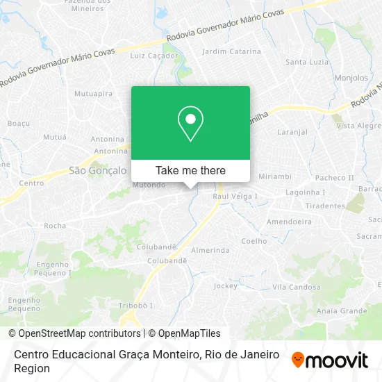 Centro Educacional Graça Monteiro map