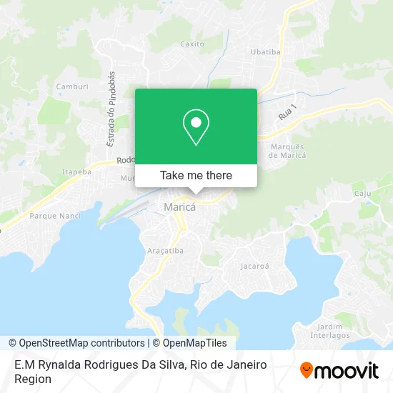 E.M Rynalda Rodrigues Da Silva map