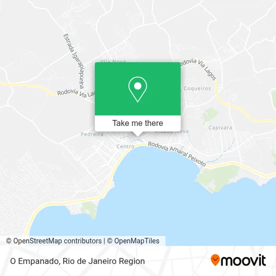 O Empanado map