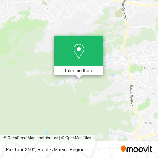 Rio Tour 360º map