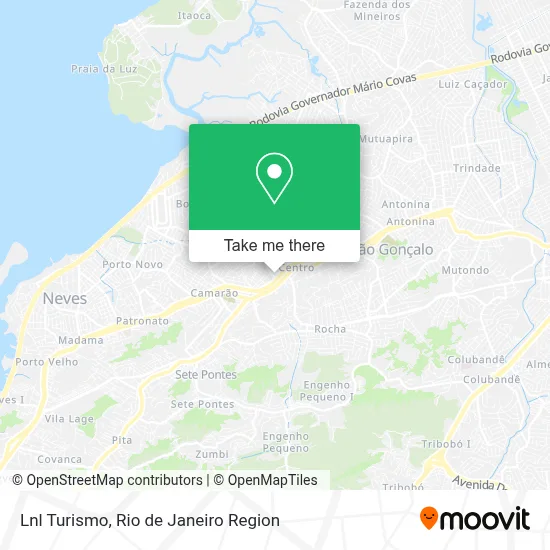 Lnl Turismo map