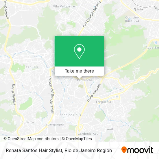 Renata Santos Hair Stylist map