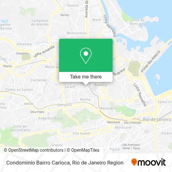 Condominío Bairro Carioca map
