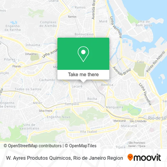 W. Ayres Produtos Quimicos map