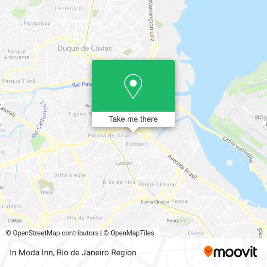 In Moda Inn map