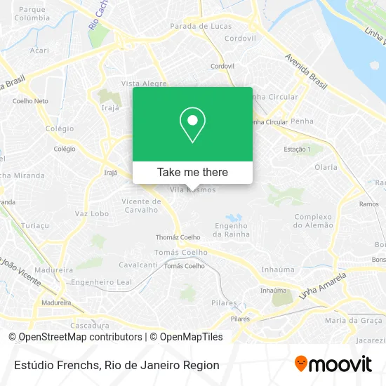 Estúdio Frenchs map