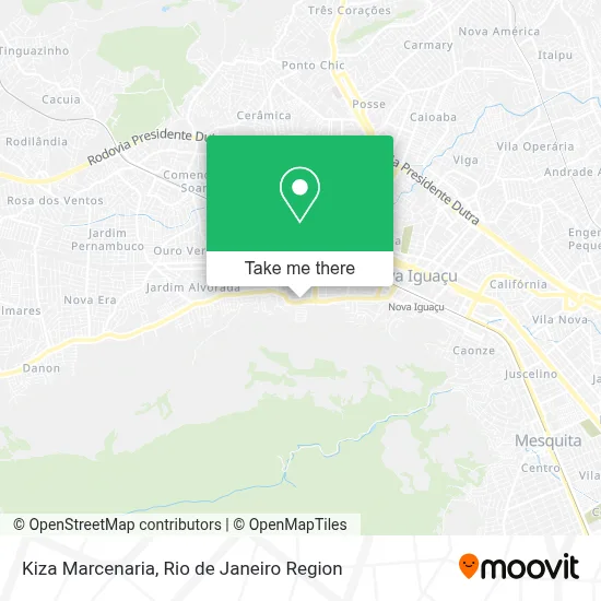 Kiza Marcenaria map