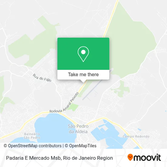 Padaria E Mercado Msb map