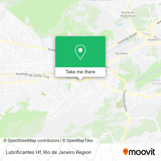 Lubrificantes Hf map