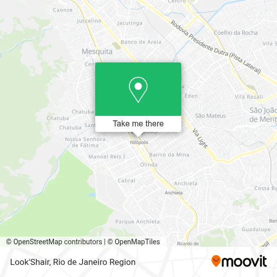 Look'Shair map