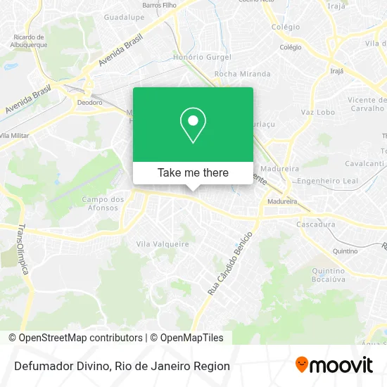 Defumador Divino map