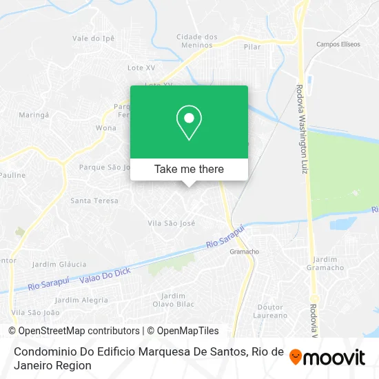Condominio Do Edificio Marquesa De Santos map