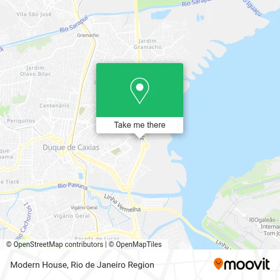 Modern House map