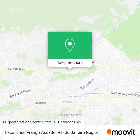 Excellence Frango Assado map