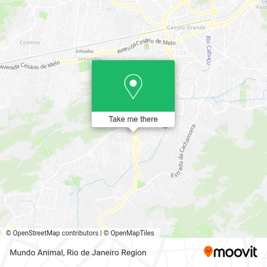 Mundo Animal map