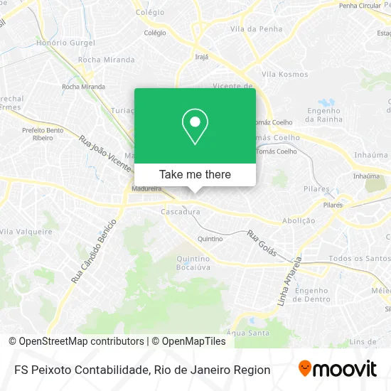 FS Peixoto Contabilidade map