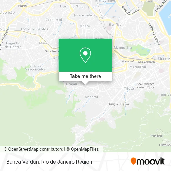 Banca Verdun map