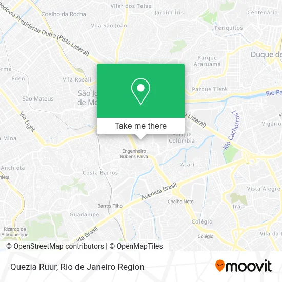 Quezia Ruur map