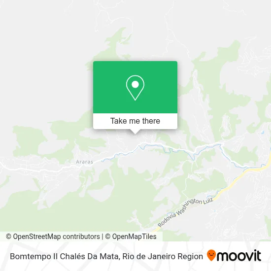 Bomtempo II Chalés Da Mata map