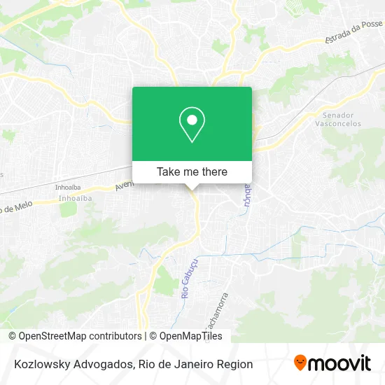 Kozlowsky Advogados map