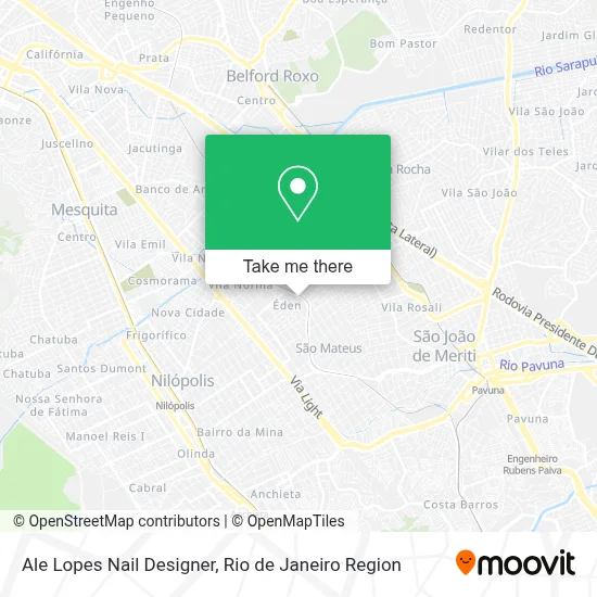 Ale Lopes Nail Designer map