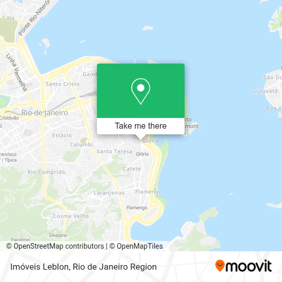 Imóveis Leblon map