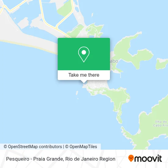 Pesqueiro - Praia Grande map