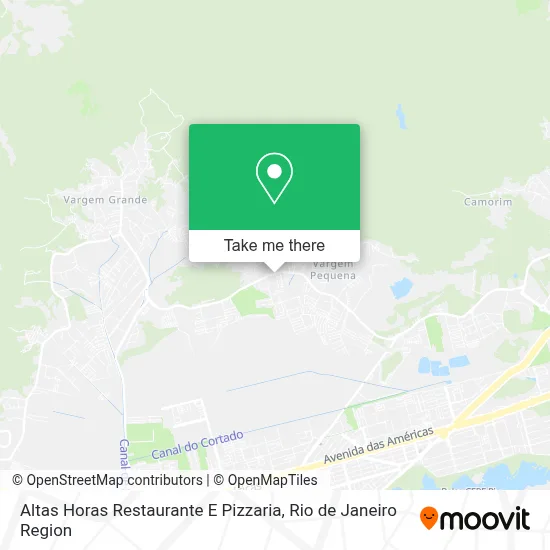 Altas Horas Restaurante E Pizzaria map