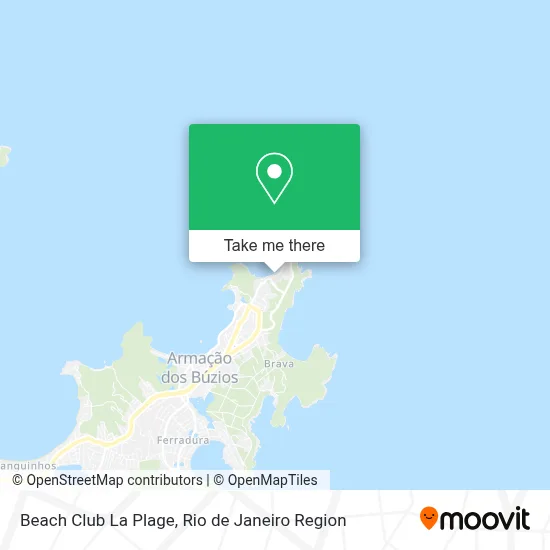 Beach Club La Plage map