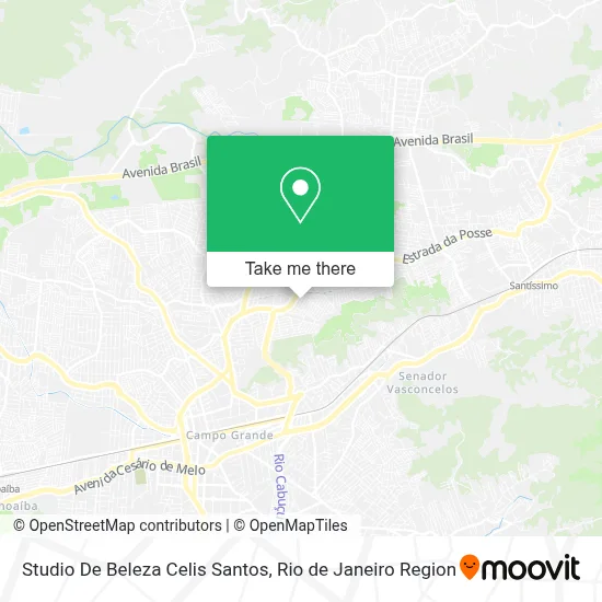Studio De Beleza Celis Santos map