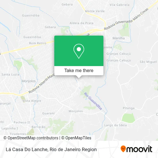 Lá Casa Do Lanche map