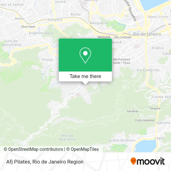 Afj Pilates map