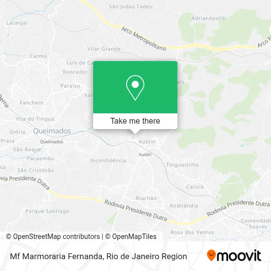 Mf Marmoraria Fernanda map