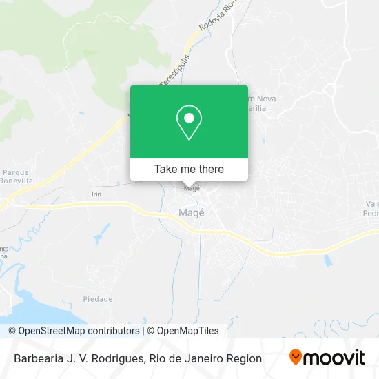Barbearia J. V. Rodrigues map