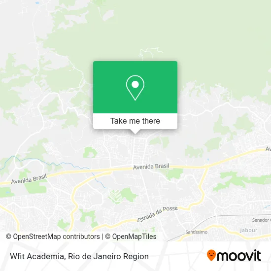 Wfit Academia map