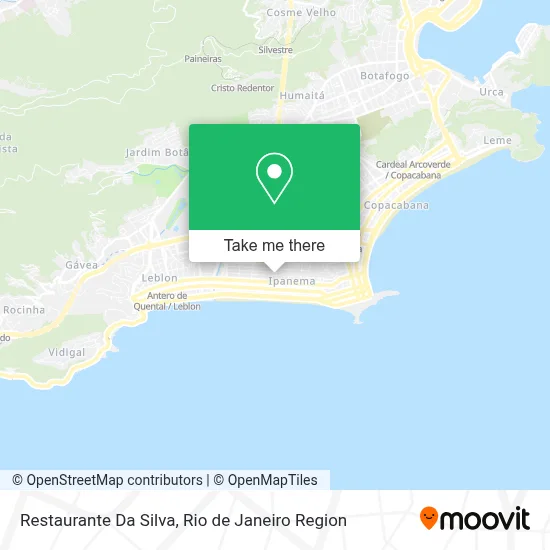 Restaurante Da Silva map