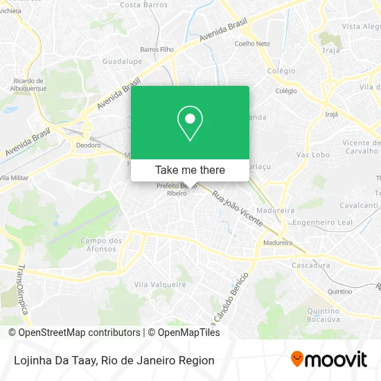 Lojinha Da Taay map