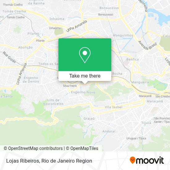 Lojas Ribeiros map