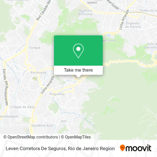 Leven Corretora De Seguros map