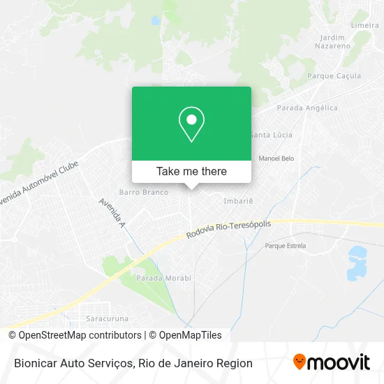 Bionicar Auto Serviços map