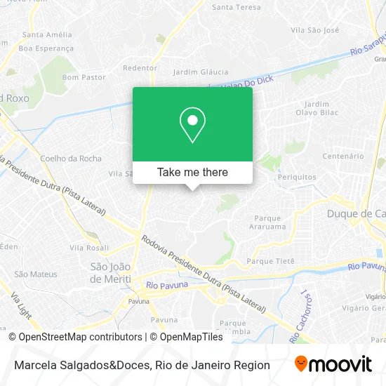 Marcela Salgados&Doces map
