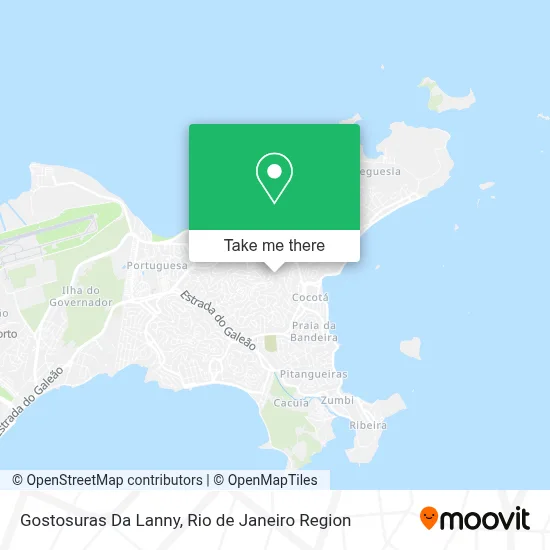Gostosuras Da Lanny map