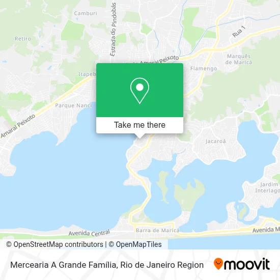 Mercearia A Grande Família map