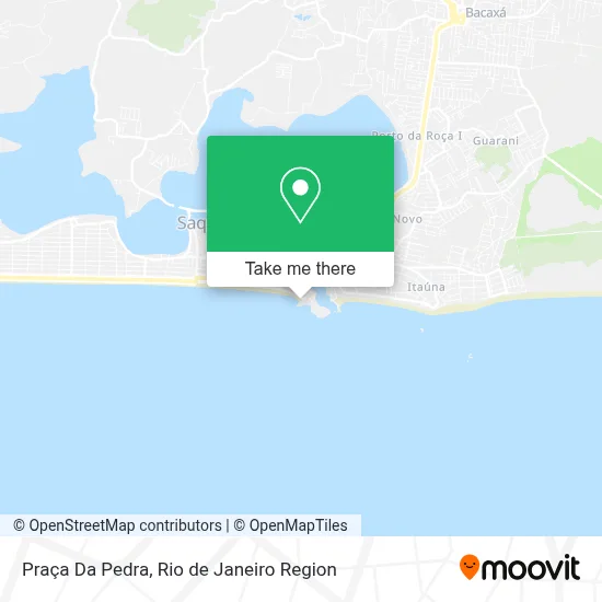 Praça Da Pedra map